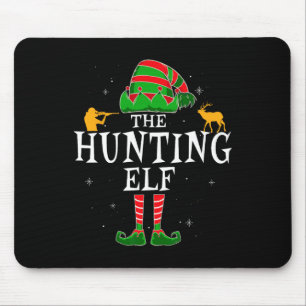 The Hunting Elf Group Matching Family Christmas Hu Mouse Pad