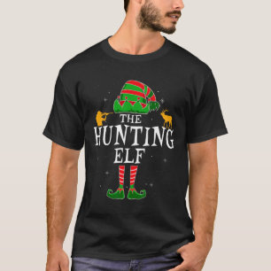 The Hunting Elf Group Matching Family Christmas Hu T-Shirt