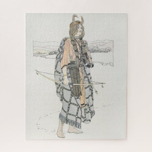 The Huntress (by Ann Macbeth) Jigsaw Puzzle