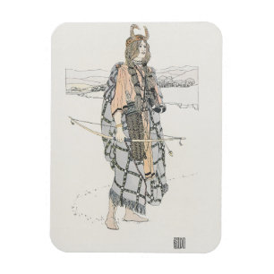 The Huntress (by Ann Macbeth) Magnet