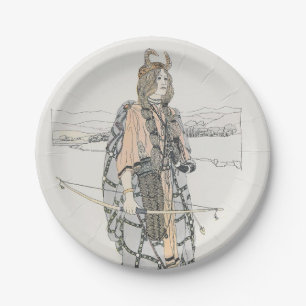 The Huntress (by Ann Macbeth) Paper Plate