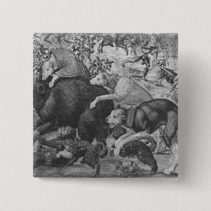 The Hunts of Maximilian, Capricorn 15 Cm Square Badge