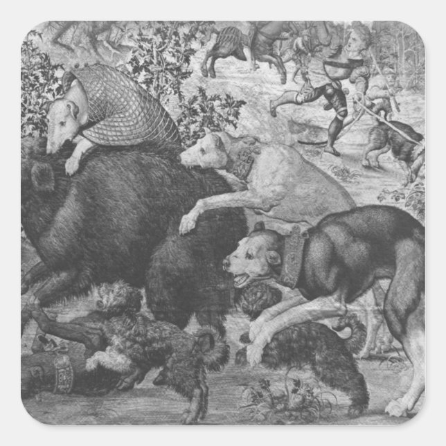 The Hunts of Maximilian, Capricorn Square Sticker (Front)
