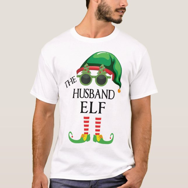 The Husband Elf T-Shirt (Front)