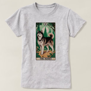 The Husky Tarot Card T-Shirt