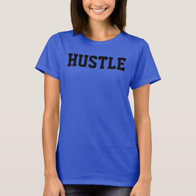 The Hustle | Women's Flowy Muscle Tank Top (Front)