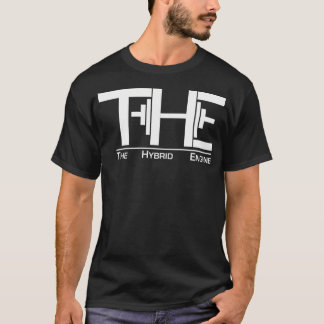 The Hybrid Engine White Lettering T-Shirt