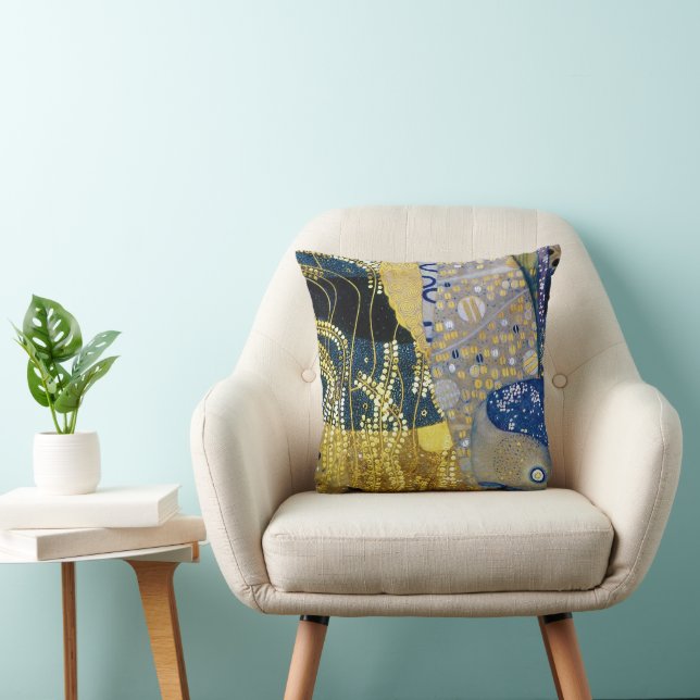 The Hydra, Gustav Klimt Cushion (Chair)