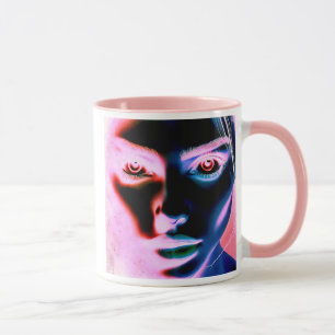 The hypnotic look of an entity from elsewhere mug