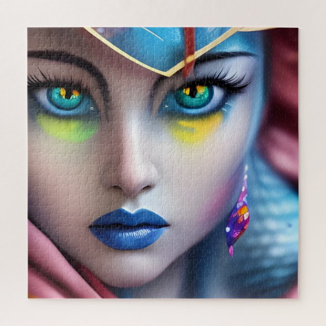 The Hypnotist Jigsaw Puzzle (Vertical)