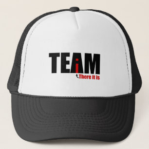 The i in TEAM Trucker Hat
