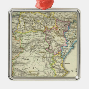 The Iberian peninsula to their church Metal Ornament