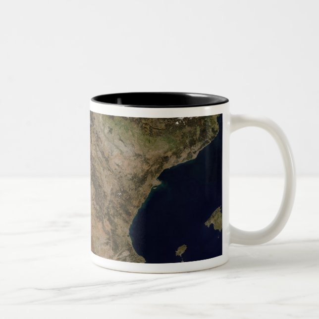 The Iberian Peninsula Two-Tone Coffee Mug (Right)