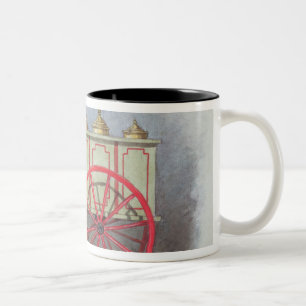The Ice Cream Seller, 1895 Two-Tone Coffee Mug