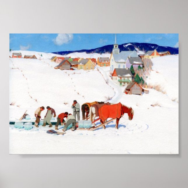 The Ice Harvest 1935 , Clarence Gagnon  Poster (Front)