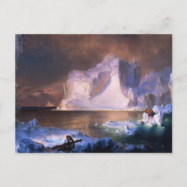 The Icebergs Postcard (Front)