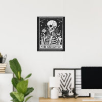 The Iced Coffee Skeleton Halloween Coffee Lover