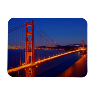 The iconic bridge with San Francisco Magnet