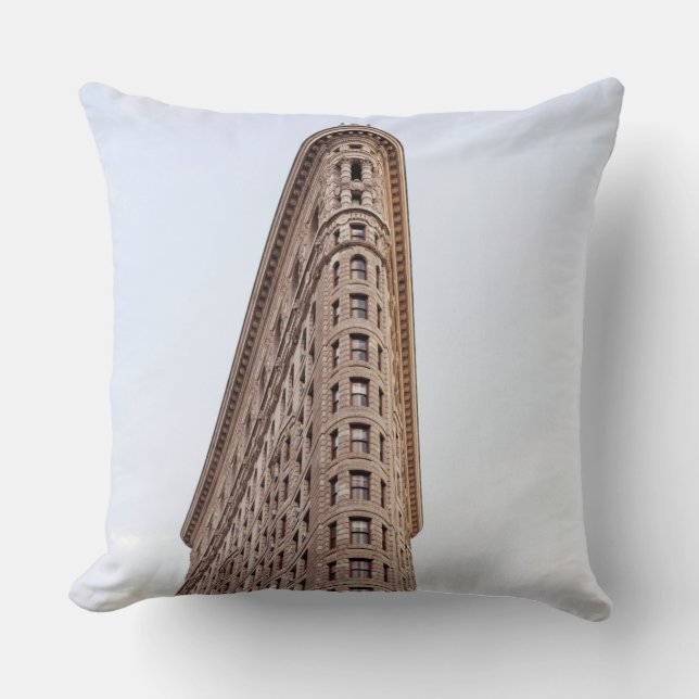 the iconic flatiron building cushion (Front)