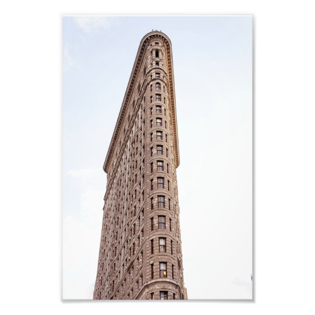 the iconic flatiron building photo print (Front)