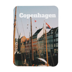 The iconic Nyhavn, Copenhagen, Denmark Magnet