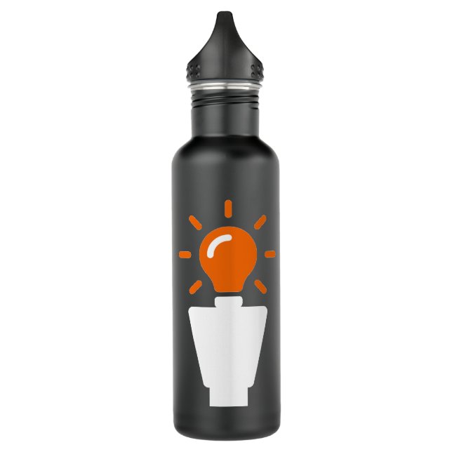The Idea Guy® Icon Water Bottle (Left)