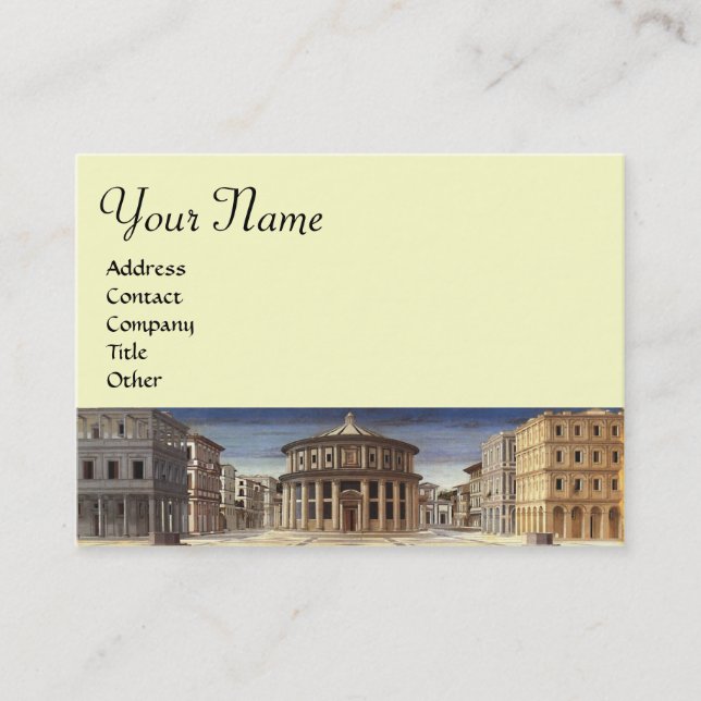 THE IDEAL CITY BUSINESS CARD (Front)