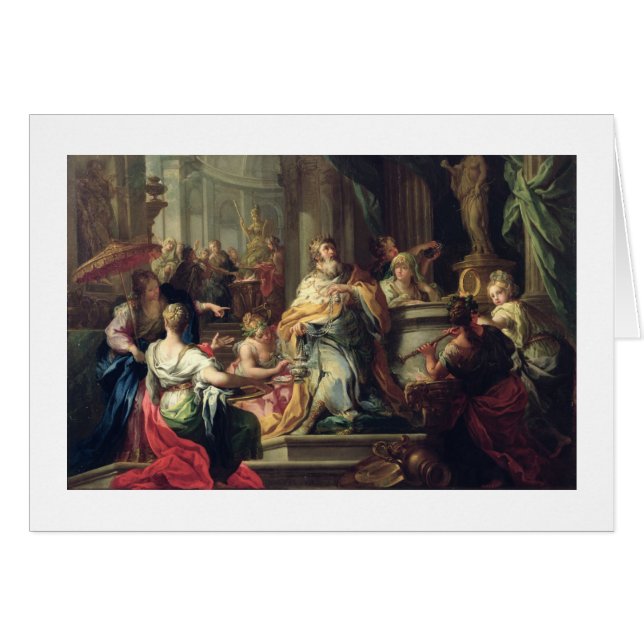The Idolisation of Solomon, c.1735 (oil on canvas) (Front Horizontal)