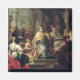 The Idolisation of Solomon, c.1735 (oil on canvas) Magnet