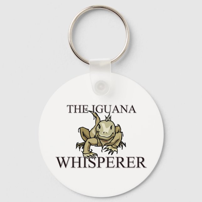 The Iguana Whisperer Key Ring (Front)