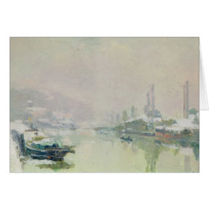 The Ile Lacroix under Snow, 1893