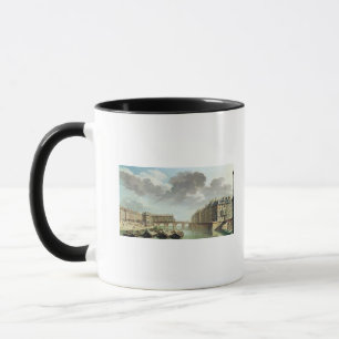 The Ile Saint-Louis and the Pont Marie in 1757 Mug