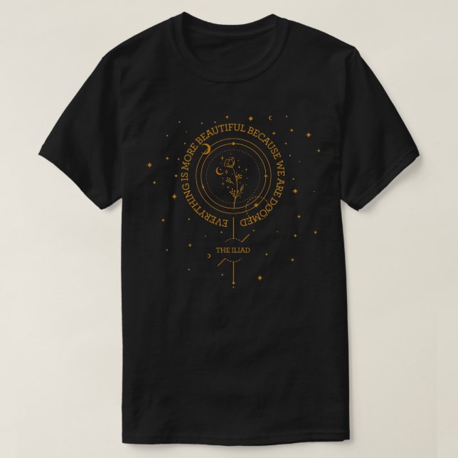The Iliad Homer 7 T-Shirt (Design Front)