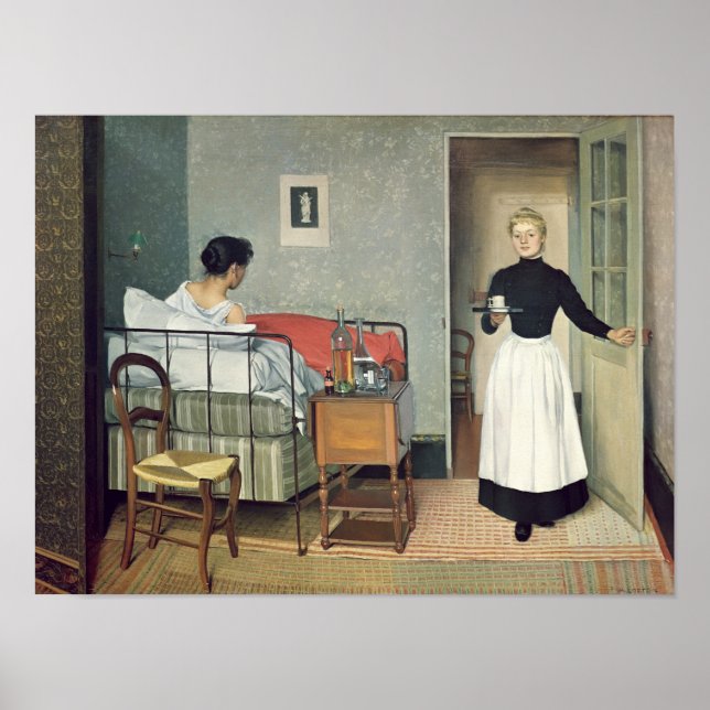 The Ill Child  1892 Poster (Front)