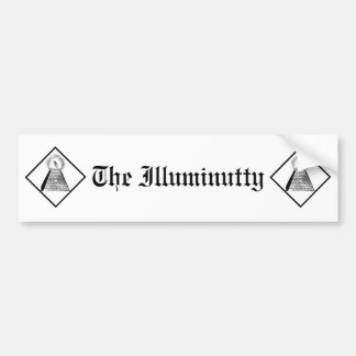 The Illuminutty Bumper Sticker