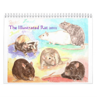 The Illustrated Rat 2012 Portrait Calendar