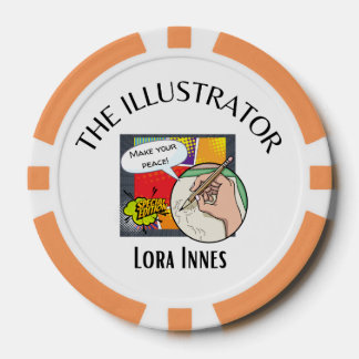 The Illustrator Poker Chips