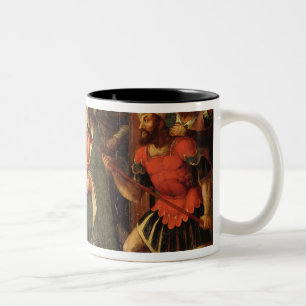 The Image of the Adoration of the Magi Two-Tone Coffee Mug