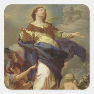 The Immaculate Conception 2 Square Sticker