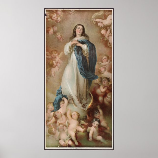 The Immaculate Conception by American Lithographic Poster (Front)