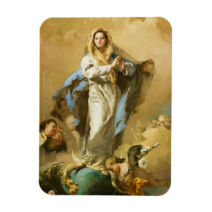 The Immaculate Conception by Giovanni B. Tiepolo Magnet