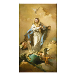 The Immaculate Conception by Giovanni B. Tiepolo Photo Print