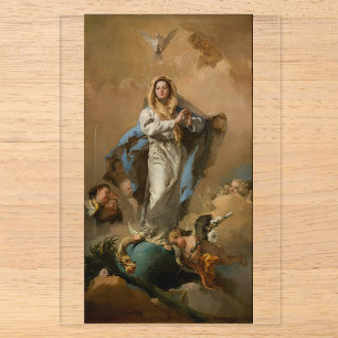 The Immaculate Conception by Giovanni Tiepolo Acrylic Invitations