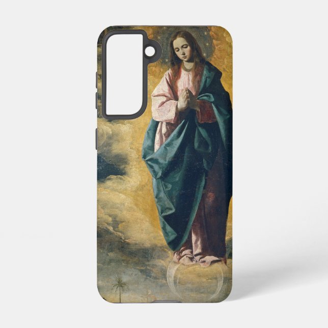 The Immaculate Conception Celestial Radiance Art Samsung Galaxy S21 Case (Back)