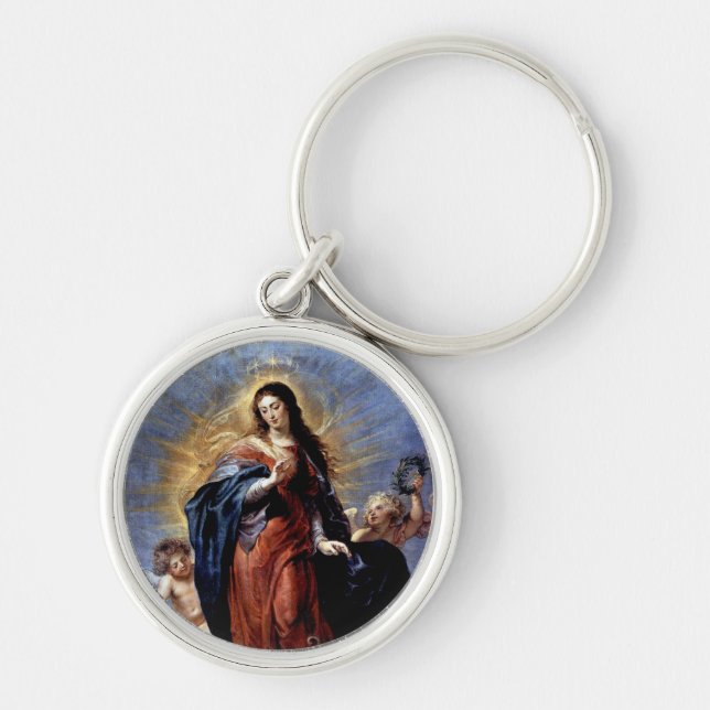 The Immaculate conception Key Ring (Front)