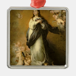 The Immaculate Conception Metal Tree Decoration