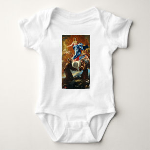 The Immaculate Conception of Virgin Mary Baby Bodysuit