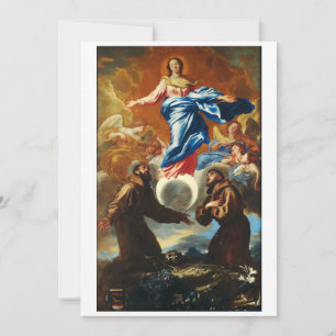 The Immaculate Conception of Virgin Mary Thank You Card