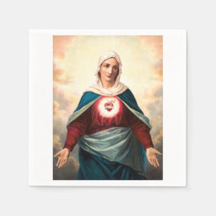 The Immaculate Heart of Mary Napkin