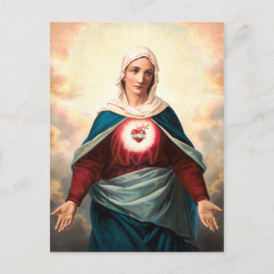 The Immaculate Heart of Mary Postcard